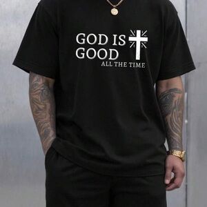 Inspirational Two Piece Short Set with White Print